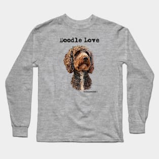 Doodle Dog Love Long Sleeve T-Shirt